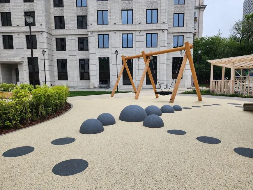 Полусферы из EPDM-крошки